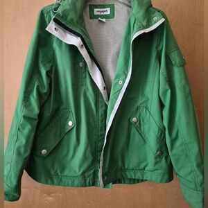 Easy Spirit Green Mesh Rain Jacket